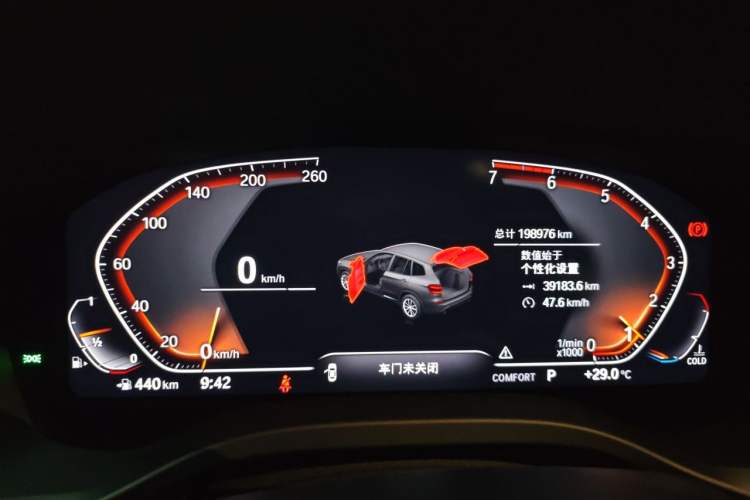 Used BMW X3 2020 xDrive25i Luxury Package Instrument Cluster