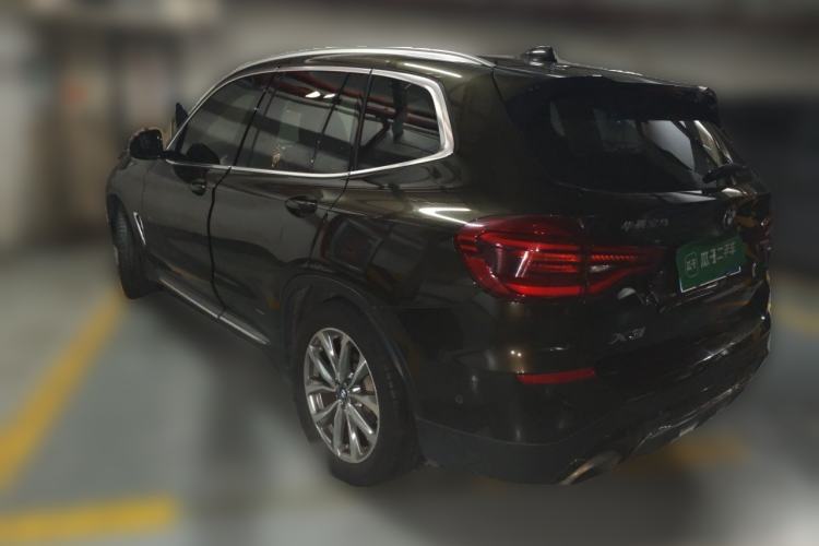 Used BMW X3 2020 xDrive25i Luxury Package Rear Left 45 Deg