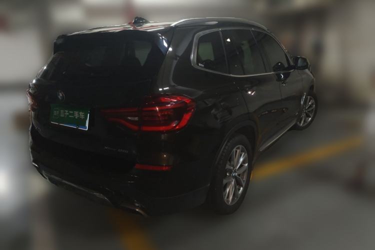 Used BMW X3 2020 xDrive25i Luxury Package Rear Right 45 Deg