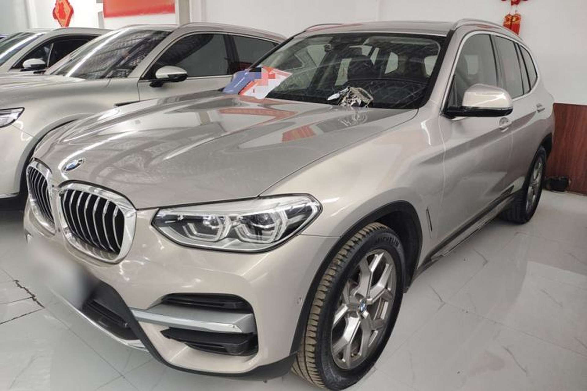 Used BMW X3 2020 xDrive28i Luxury Package Front Left 45 Deg