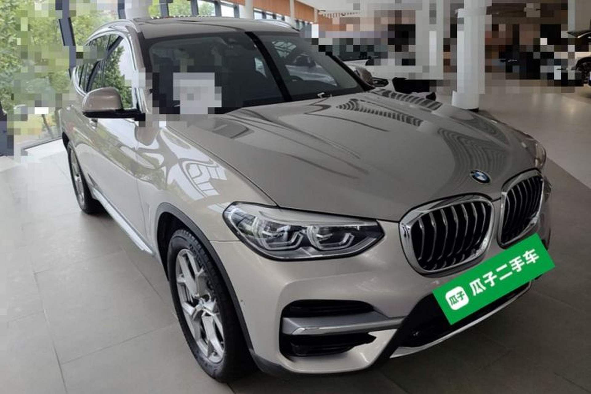 Used BMW X3 2020 xDrive28i Luxury Package Front Right 45 Deg