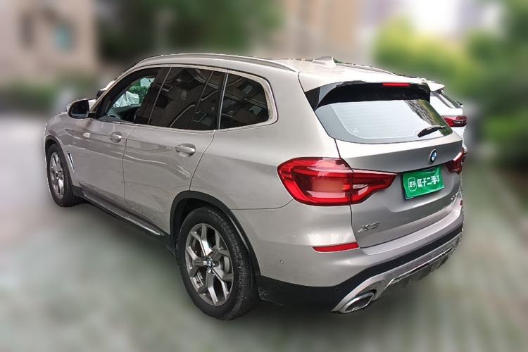 Used BMW X3 2020 xDrive28i Luxury Package Rear Left 45 Deg