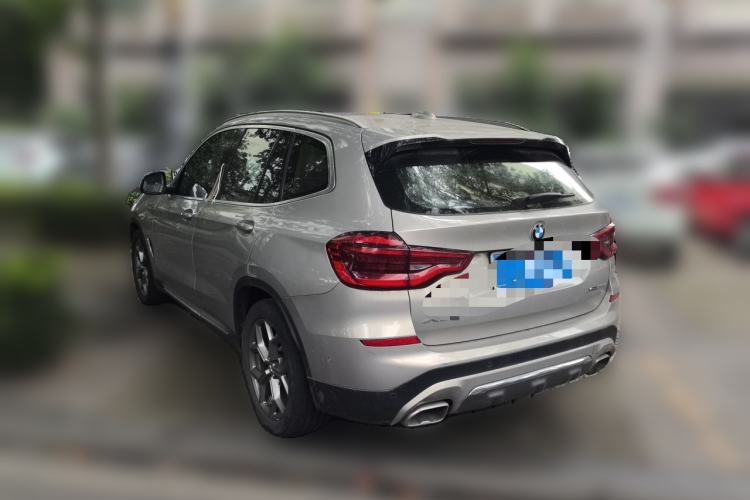 Used BMW X3 2020 xDrive28i Luxury Package Rear Left 45 Deg