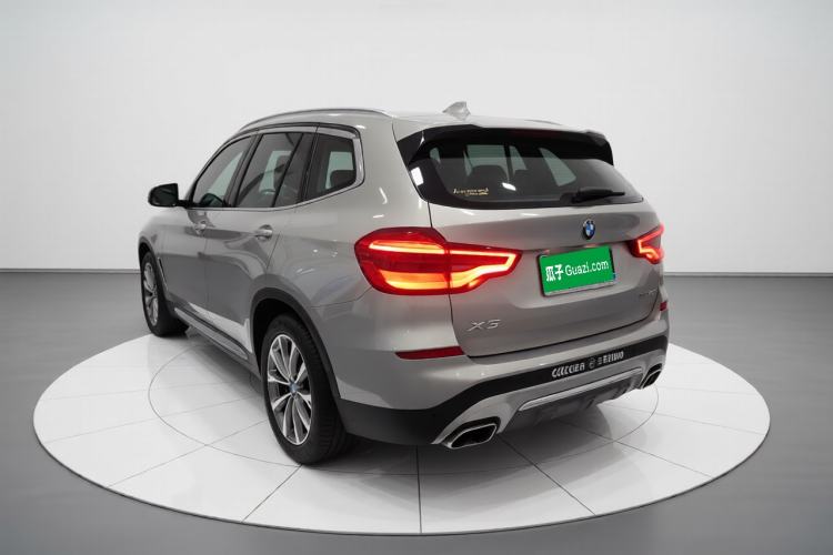 Used BMW X3 2020 xDrive25i Luxury Package Rear Left 45 Deg