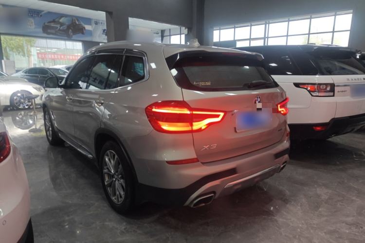 Used BMW X3 2020 xDrive25i Luxury Package Rear Left 45 Deg