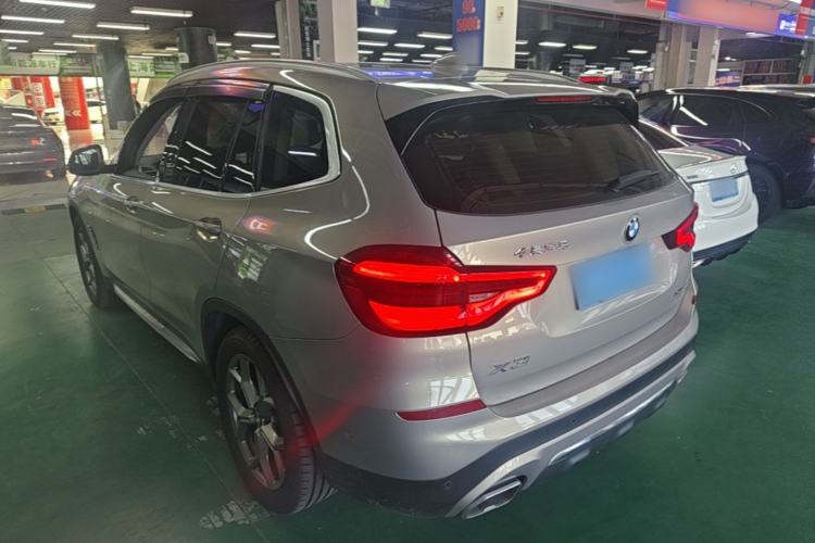 Used BMW X3 2020 xDrive28i Luxury Package Rear Left 45 Deg