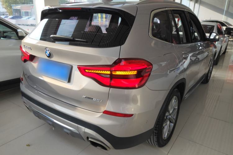 Used BMW X3 2020 xDrive25i Luxury Package Rear Right 45 Deg