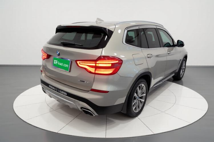 Used BMW X3 2020 xDrive25i Luxury Package Rear Right 45 Deg