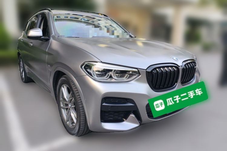 Used BMW X3 2020 xDrive28i M Sport Package Front Right 45 Deg
