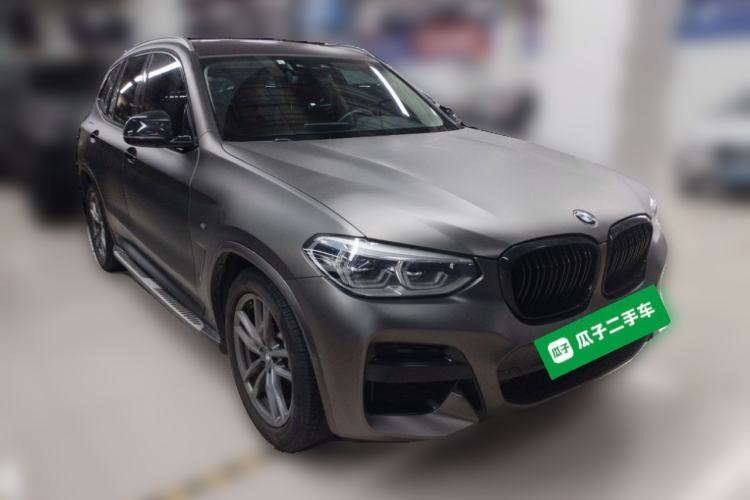 Used BMW X3 2020 xDrive28i M Sport Package Front Right 45 Deg