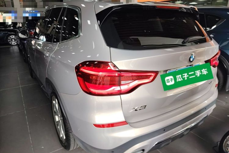 Used BMW X3 2020 xDrive25i Luxury Package Rear Left 45 Deg