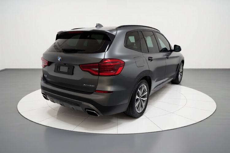 Used BMW X3 2020 xDrive25i Luxury Package Rear Right 45 Deg
