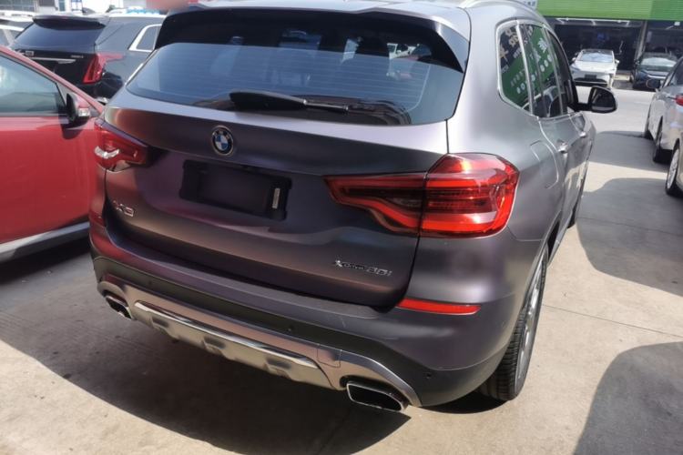 Used BMW X3 2020 xDrive28i Luxury Package Rear Right 45 Deg