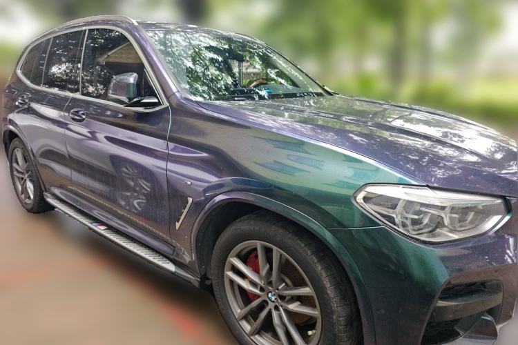 Used BMW X3 2020 xDrive25i M Sport Package Front Right 45 Deg
