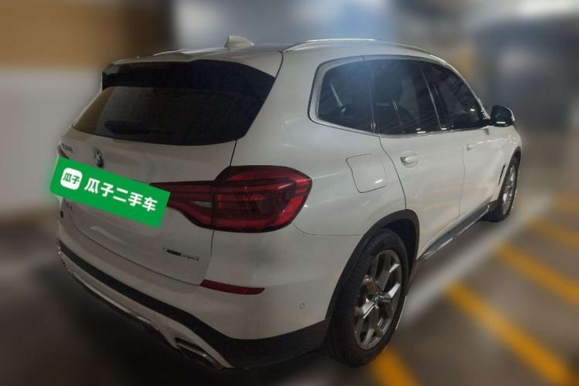 Used BMW X3 2020 xDrive28i Luxury Package Rear Right 45 Deg
