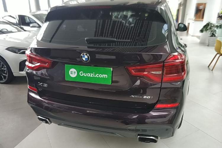 Used BMW X3 2020 xDrive30i Luxury Model with M Sport Package Rear