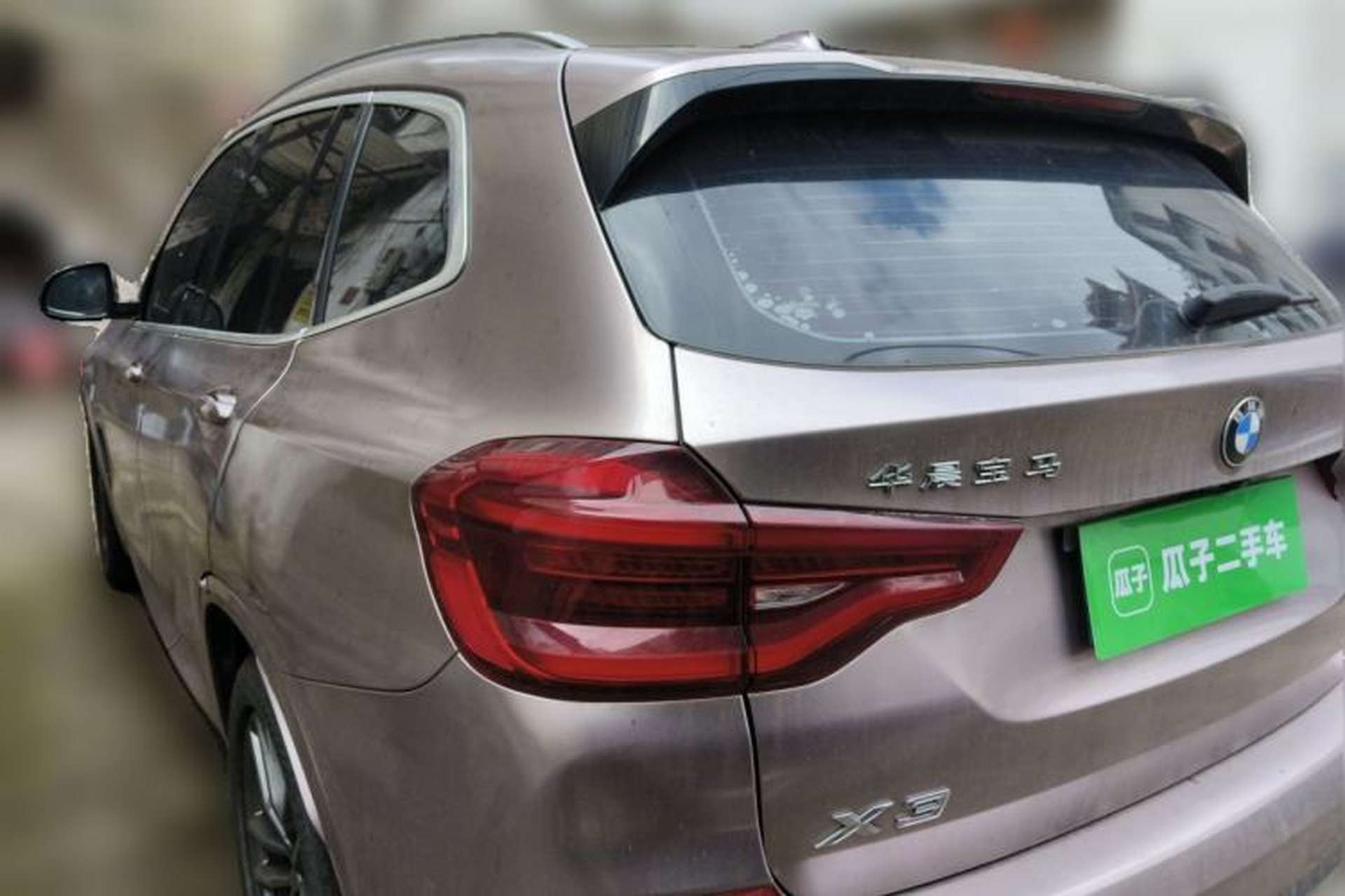 Used BMW X3 2020 xDrive25i M Sport Package Rear Left 45 Deg