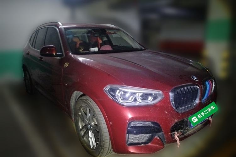 Used BMW X3 2020 xDrive25i M Sport Package Front Right 45 Deg
