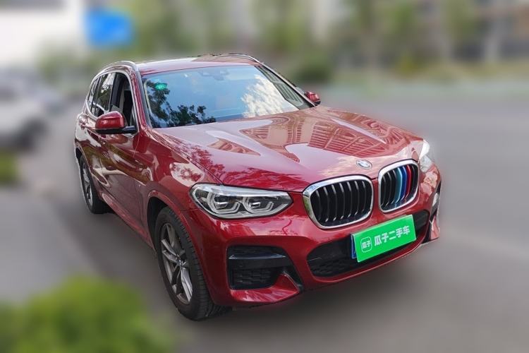 Used BMW X3 2020 xDrive28i M Sport Package Front Right 45 Deg