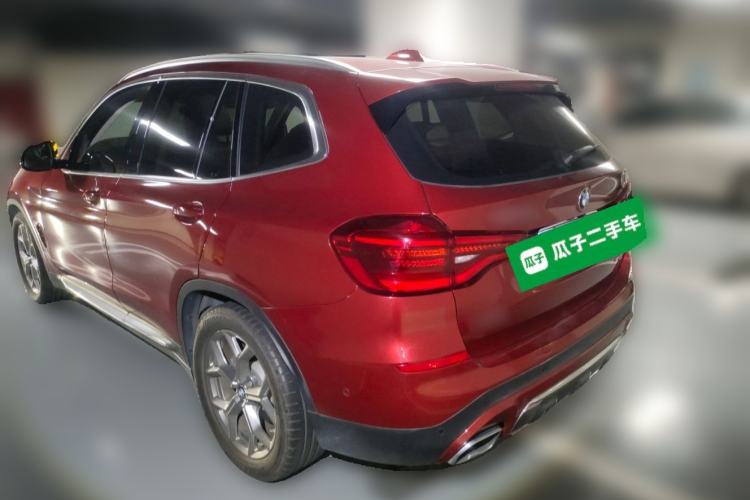 Used BMW X3 2020 xDrive28i Luxury Package Rear Left 45 Deg