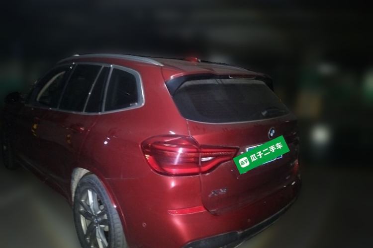 Used BMW X3 2020 xDrive25i M Sport Package Rear Left 45 Deg