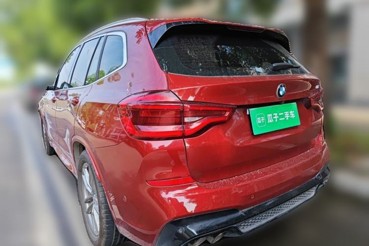 Used BMW X3 2020 xDrive28i M Sport Package Rear Left 45 Deg