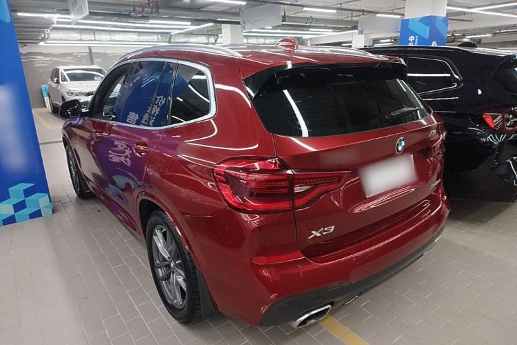 Used BMW X3 2020 xDrive25i M Sport Package Rear Left 45 Deg