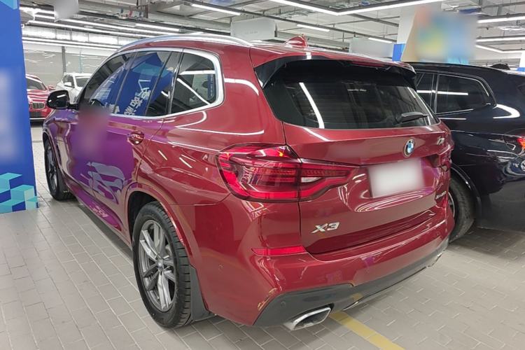 Used BMW X3 2020 xDrive25i M Sport Package Rear Left 45 Deg