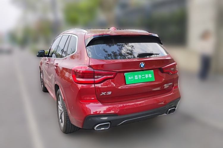 Used BMW X3 2020 xDrive28i M Sport Package Rear Left 45 Deg