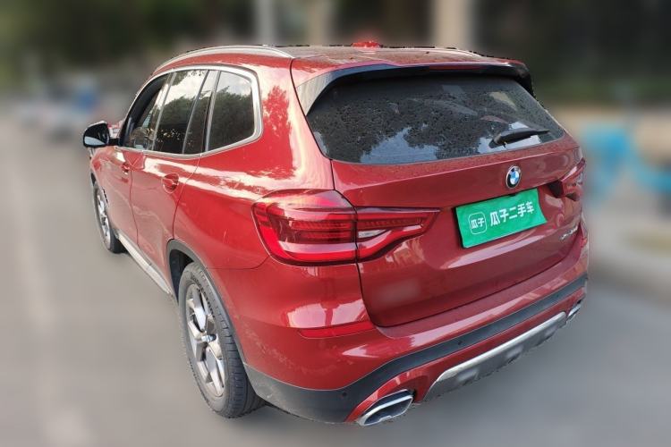Used BMW X3 2020 xDrive28i Luxury Package Rear Left 45 Deg