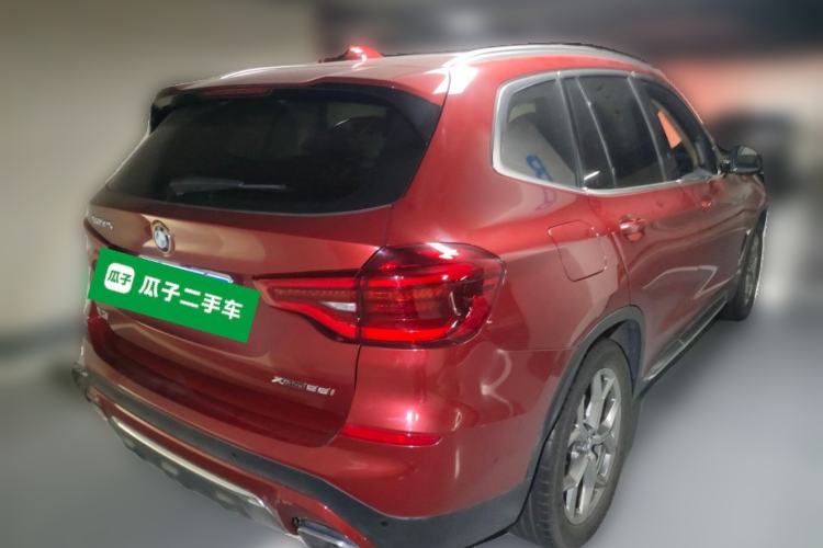 Used BMW X3 2020 xDrive28i Luxury Package Rear Right 45 Deg