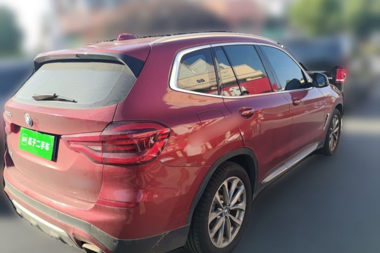 Used BMW X3 2020 xDrive25i Luxury Package Rear Right 45 Deg