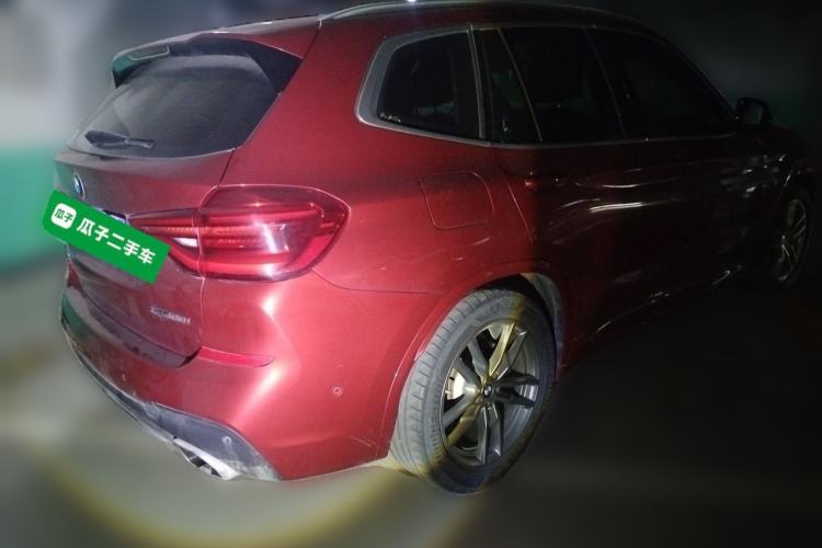 Used BMW X3 2020 xDrive25i M Sport Package Rear Right 45 Deg