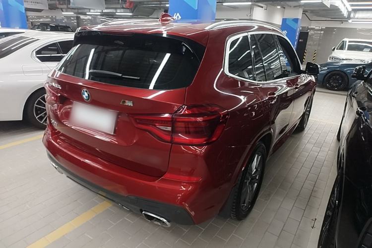 Used BMW X3 2020 xDrive25i M Sport Package Rear Right 45 Deg