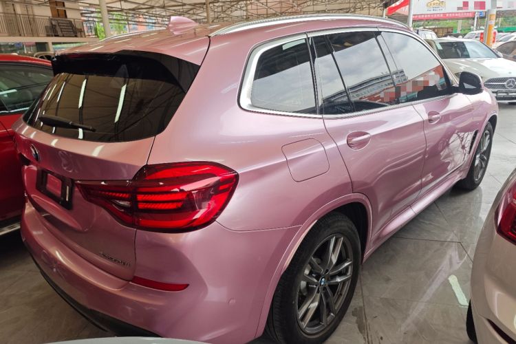 Used BMW X3 2020 xDrive28i M Sport Package Rear Right 45 Deg