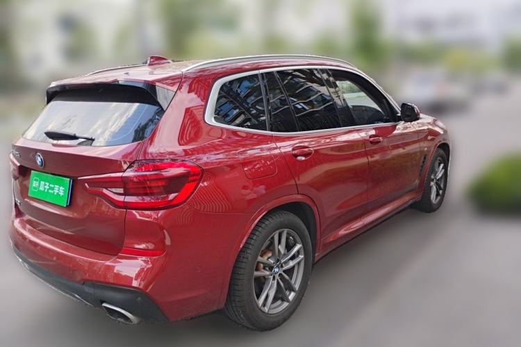 Used BMW X3 2020 xDrive28i M Sport Package Rear Right 45 Deg