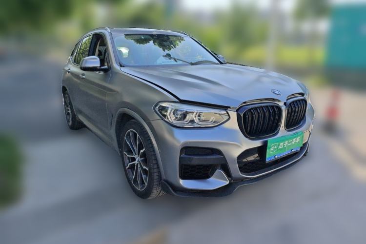 Used BMW X3 2020 xDrive30i Luxury Model with M Sport Package Front Right 45 Deg