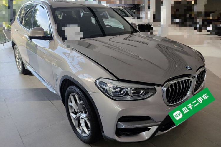 Used BMW X3 2020 xDrive28i Luxury Package Front Right 45 Deg