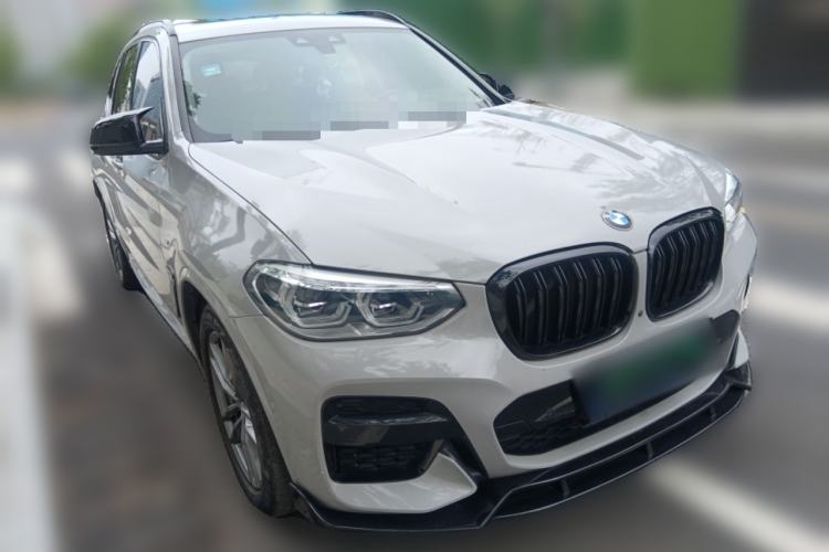 Used BMW X3 2020 xDrive28i M Sport Package Front Right 45 Deg