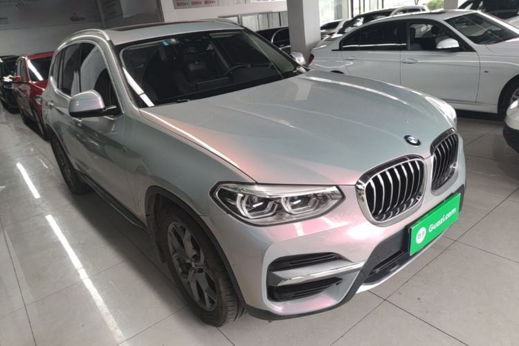 Used BMW X3 2020 xDrive28i Luxury Package Front Right 45 Deg
