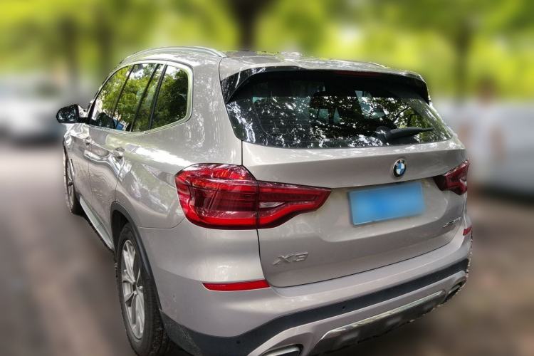 Used BMW X3 2020 xDrive25i Luxury Package Rear Left 45 Deg