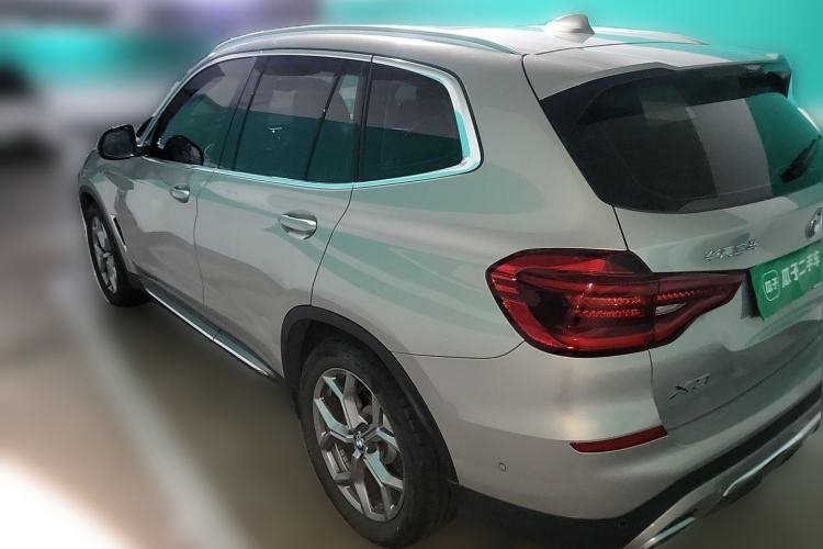 Used BMW X3 2020 xDrive28i Luxury Package Rear Left 45 Deg