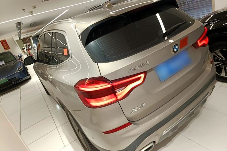 Used BMW X3 2020 xDrive28i Luxury Package Rear Left 45 Deg