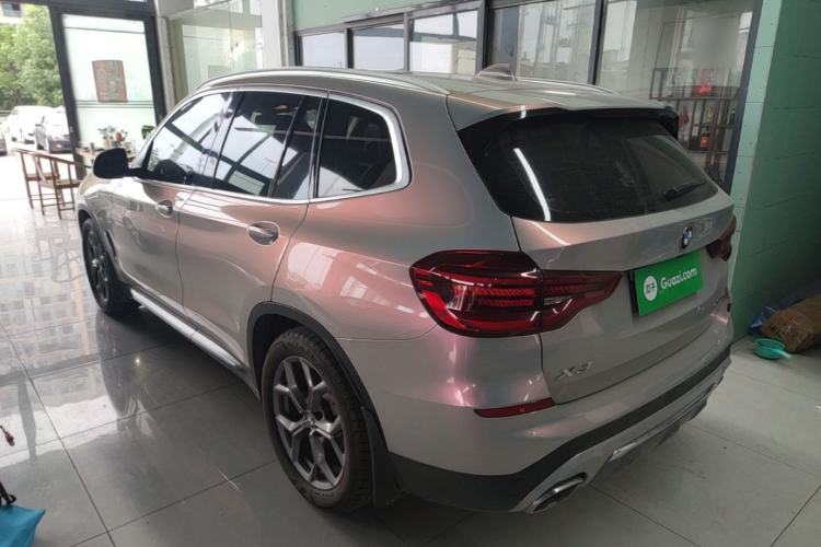 Used BMW X3 2020 xDrive28i Luxury Package Rear Left 45 Deg