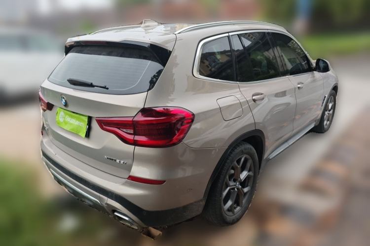 Used BMW X3 2020 xDrive28i Luxury Package Rear Right 45 Deg