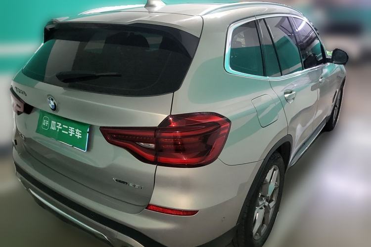 Used BMW X3 2020 xDrive28i Luxury Package Rear Right 45 Deg