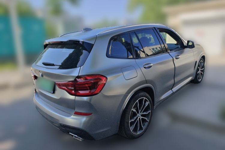 Used BMW X3 2020 xDrive30i Luxury Model with M Sport Package Rear Right 45 Deg
