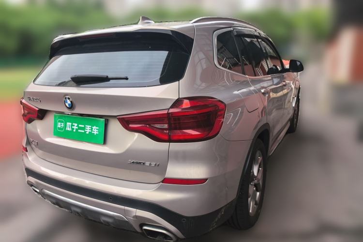Used BMW X3 2020 xDrive28i Luxury Package Rear Right 45 Deg