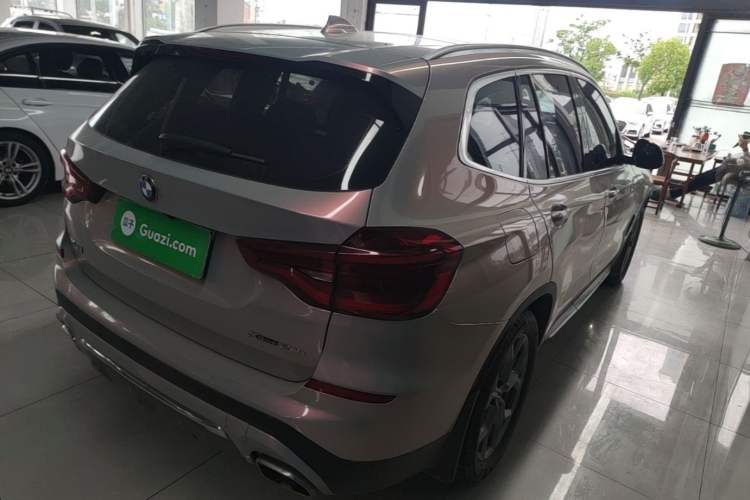 Used BMW X3 2020 xDrive28i Luxury Package Rear Right 45 Deg