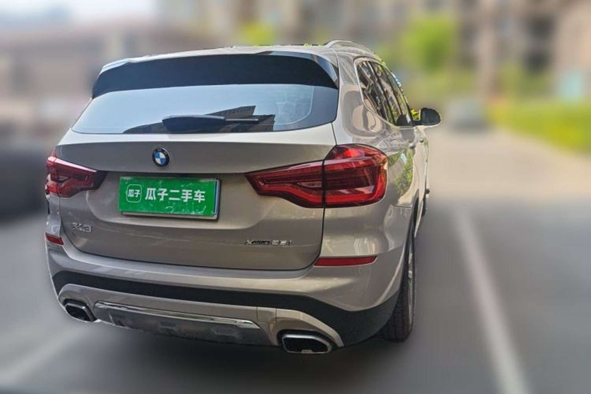 Used BMW X3 2020 xDrive25i Luxury Package Rear